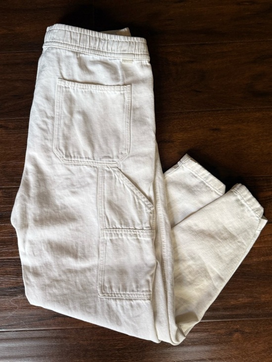 Zara Pants - Zara x dnwr white cargo pants size large